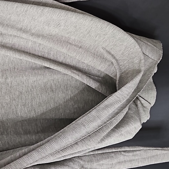 Urban Outfitters Project Social T grey waffle knit long sleeve top size … - Picture 5 of 9